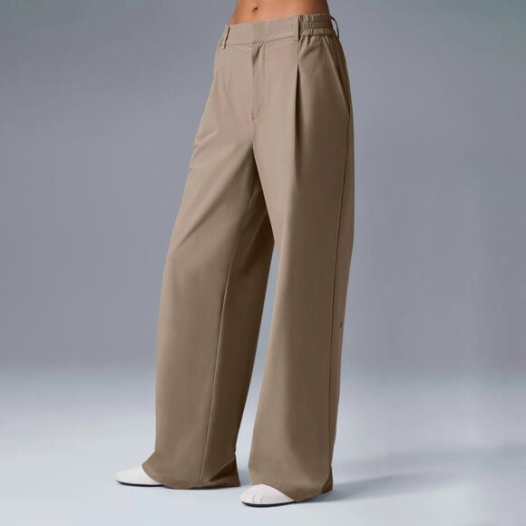 alo Gravel High-Waist Pursuit Trouser size XS - Regular 30" Inseam - Picture 1 of 13